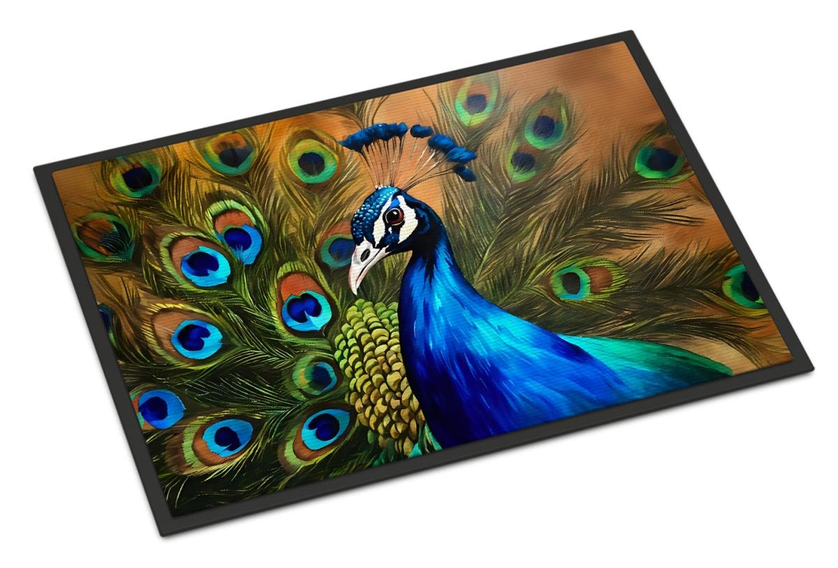 24 x 36 in. Unisex Peacock Doormat