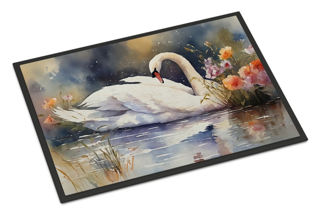 24 x 36 in. Unisex Swan Doormat