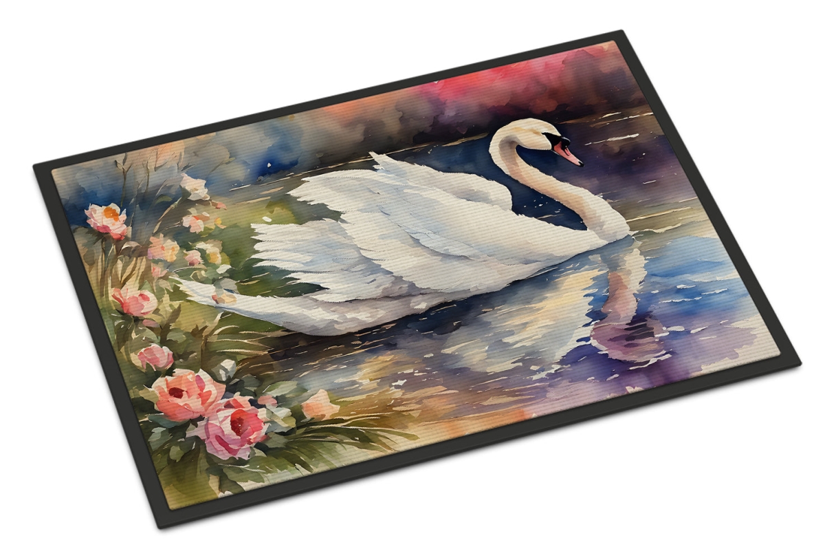 24 x 36 in. Unisex Swan Doormat