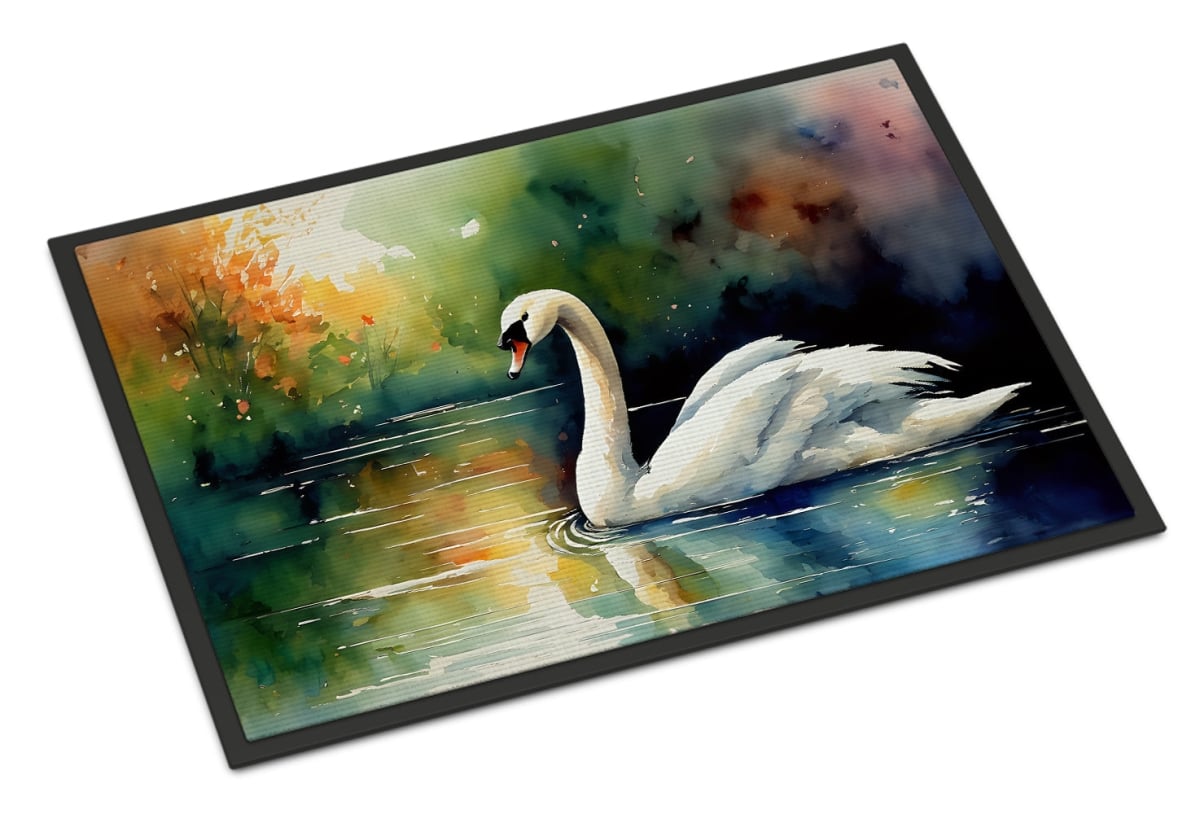 24 x 36 in. Unisex Swan Doormat