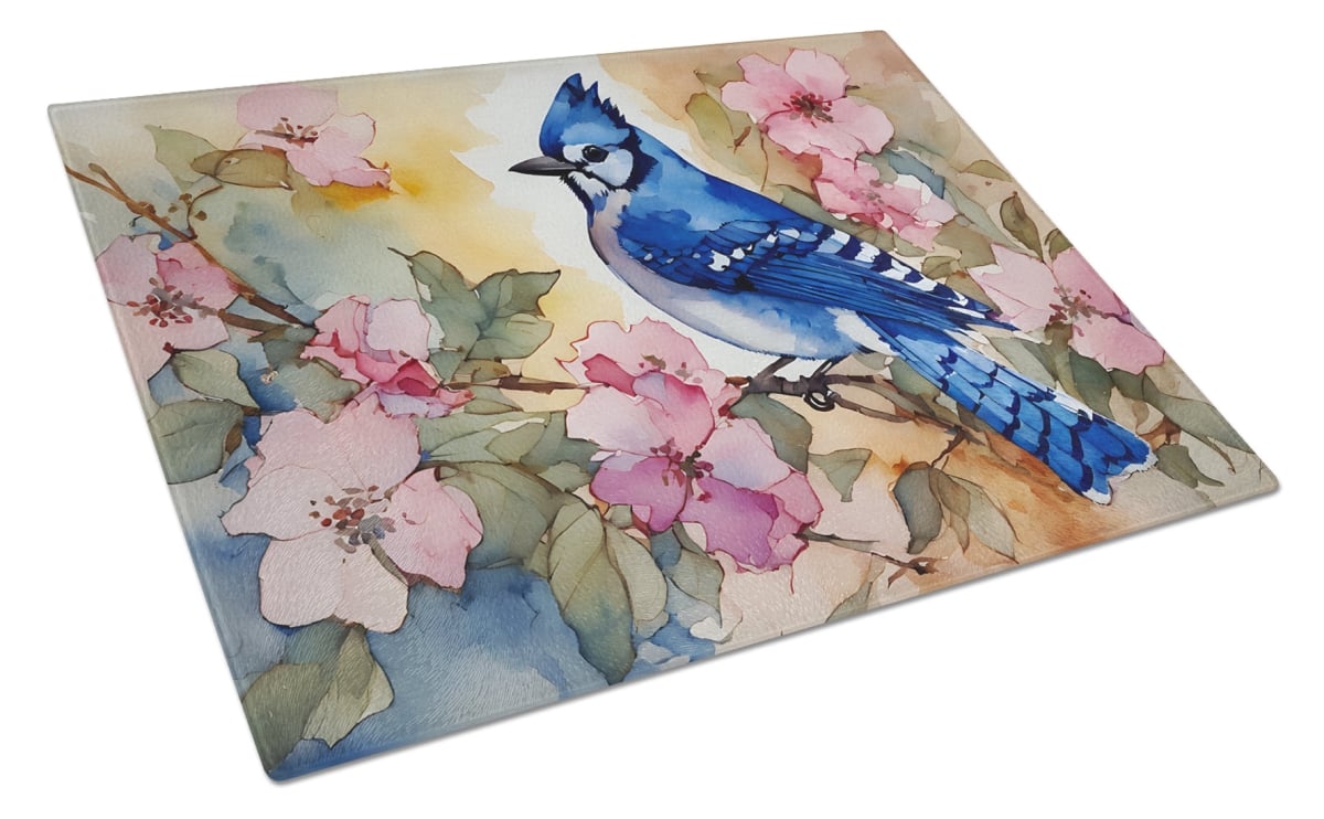 DAC3185LCB 15 x 12 in. Blue Jay Glass Cutting Board