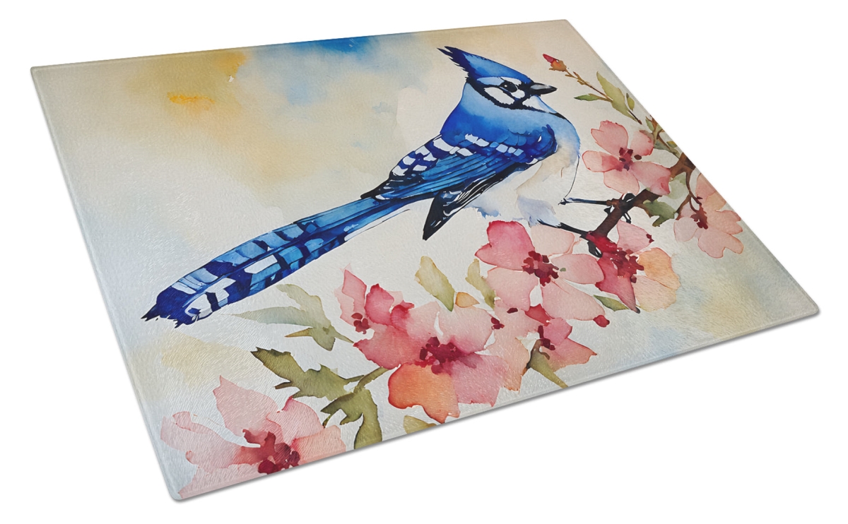DAC3187LCB 15 x 12 in. Blue Jay Glass Cutting Board