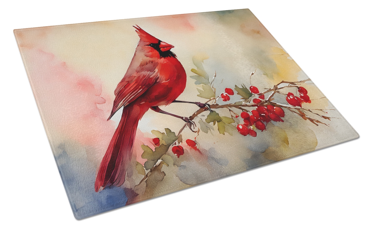15 x 12 in. Unisex Cardinal Glass Cutting Board -  CoolCookware, CO4379458