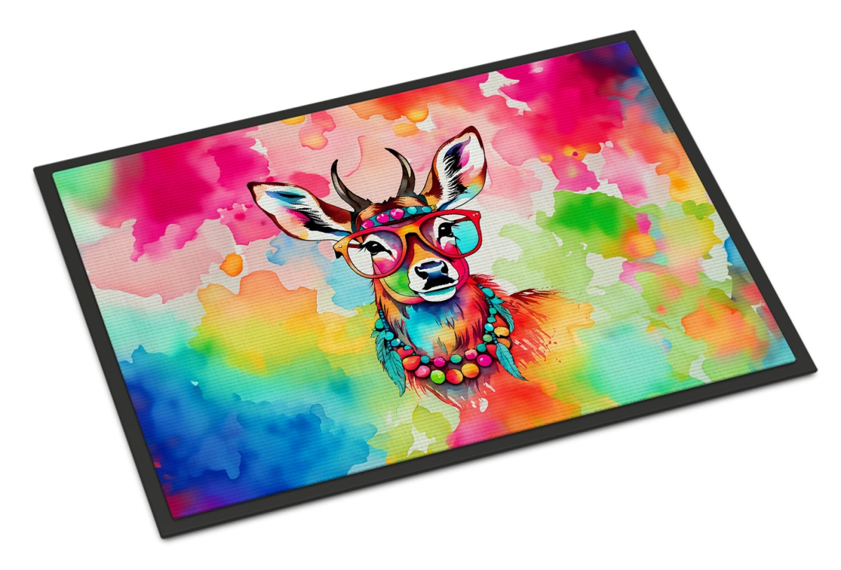 24 x 36 in. Unisex Hippie Animal Deer Doormat