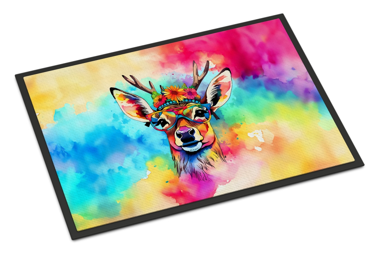 24 x 36 in. Unisex Hippie Animal Deer Doormat