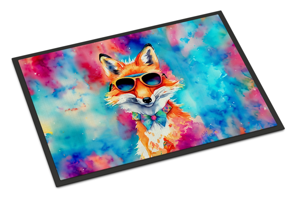 24 x 36 in. Unisex Hippie Animal Fox Doormat