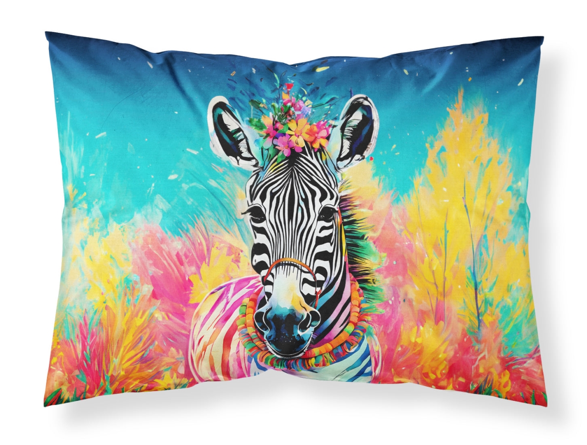 20.5 x 30 in. Unisex Hippie Animal Zebra Standard Pillowcase
