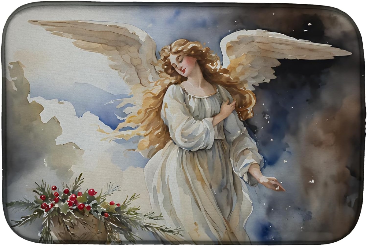 Picture of Carolines Treasures DAC3903DDM 21 x 14 in.  Christmas Angel Dish Drying Mat