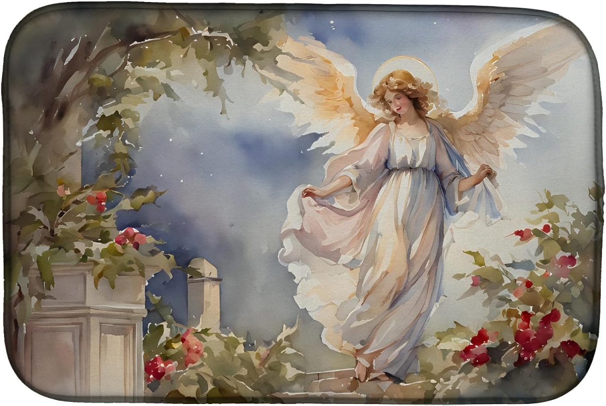 Picture of Carolines Treasures DAC3905DDM 21 x 14 in.  Christmas Angel Dish Drying Mat