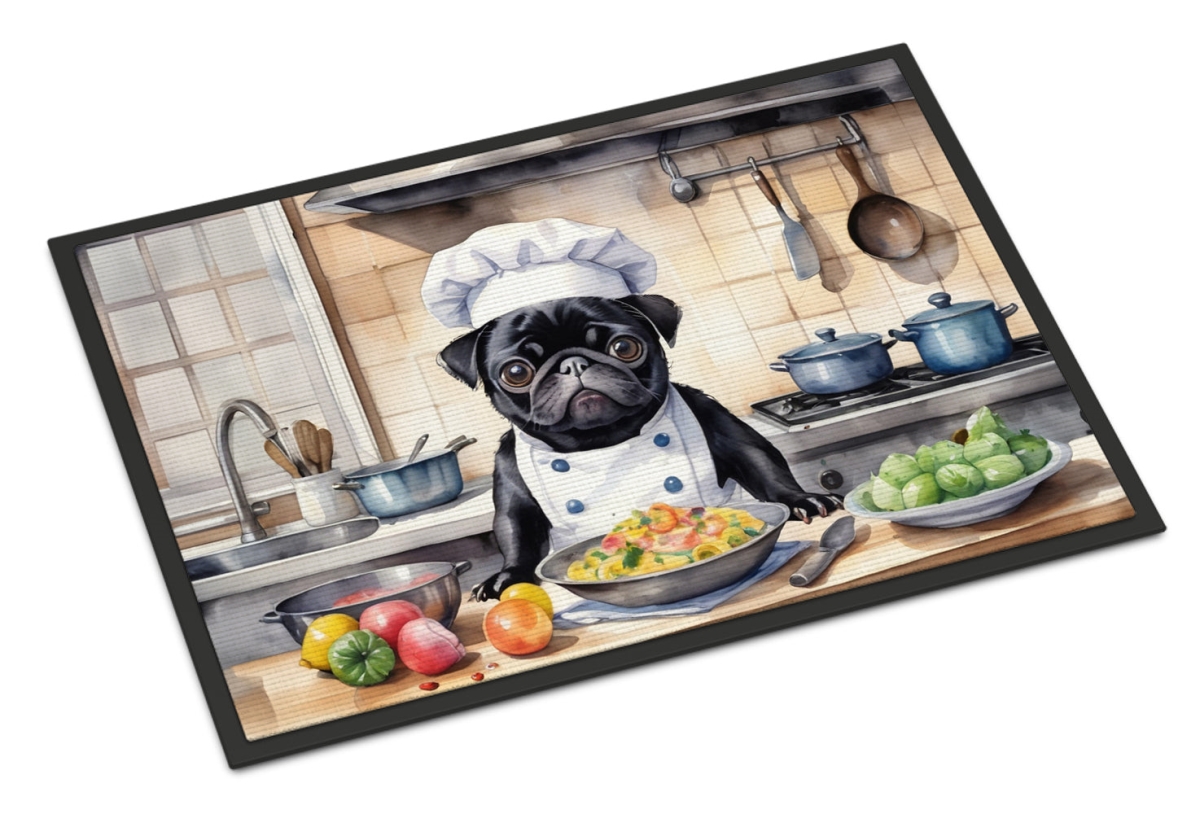 DAC6310JMAT 24 x 36 in. Pug The Chef Doormat