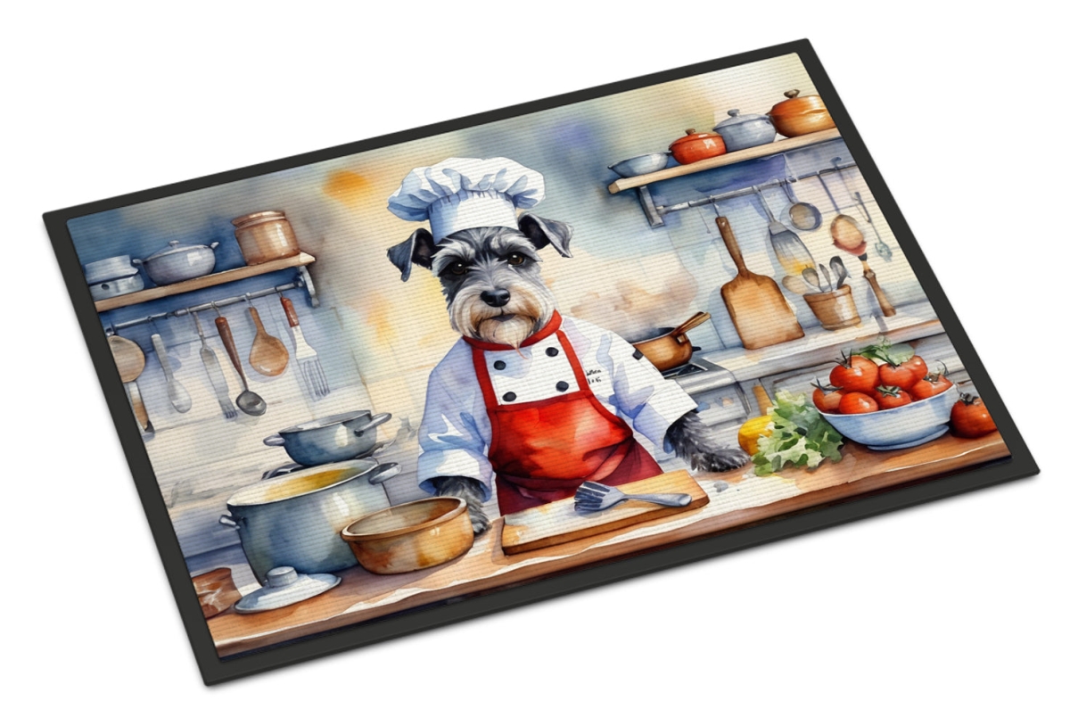 DAC6321JMAT 24 x 36 in. Schnauzer The Chef Doormat