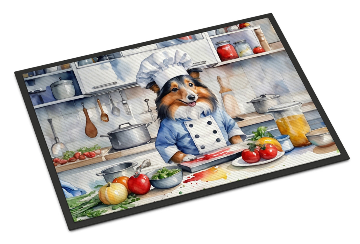 DAC6325JMAT 24 x 36 in. Sheltie The Chef Doormat