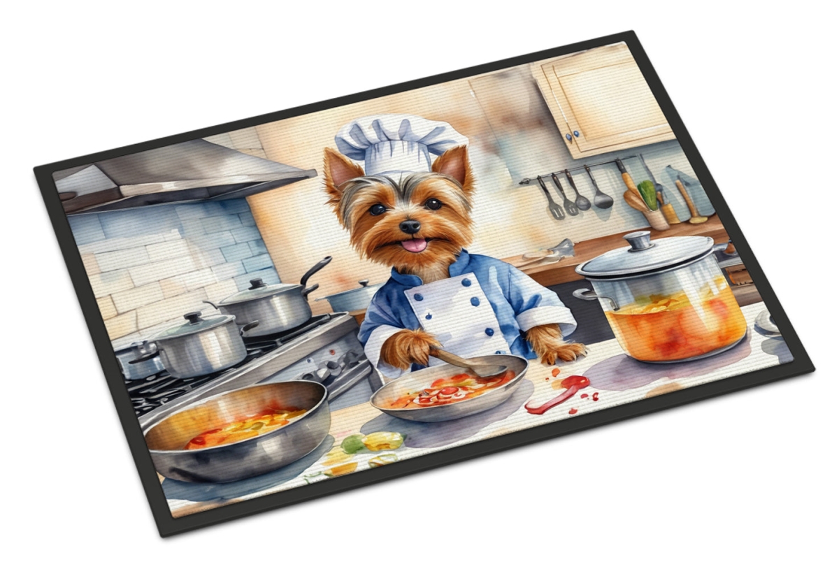 DAC6329JMAT 24 x 36 in. Silky Terrier The Chef Doormat