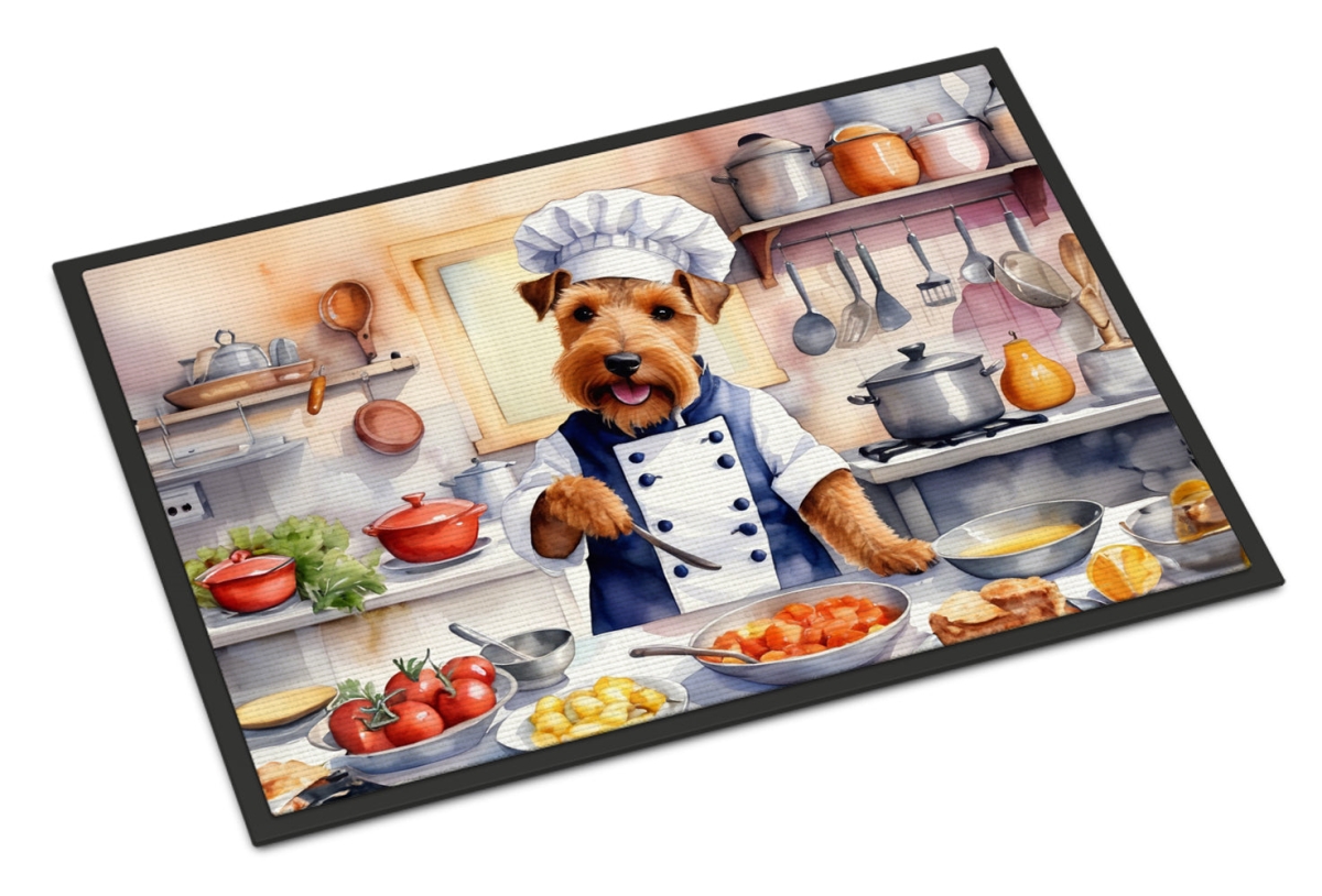 DAC6338JMAT 24 x 36 in. Welsh Terrier The Chef Doormat