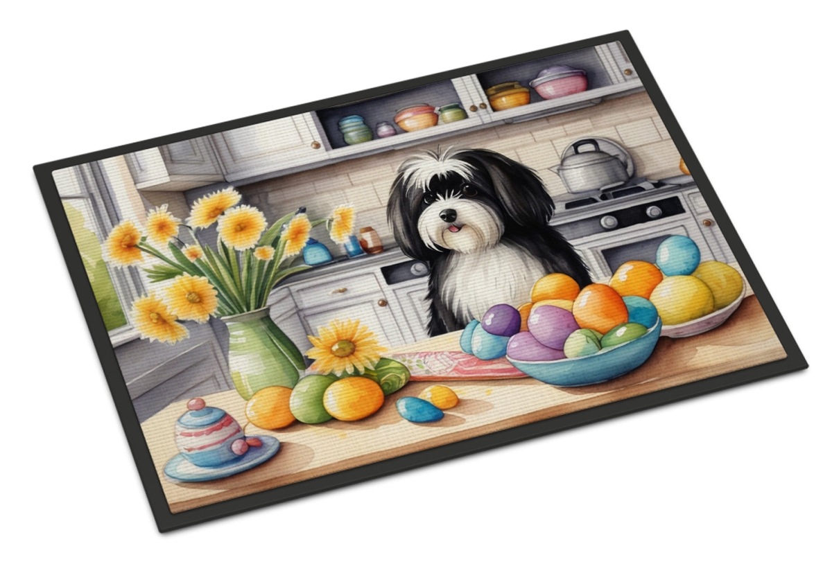 DAC6832JMAT 24 x 36 in. Decorating Easter Havanese Doormat