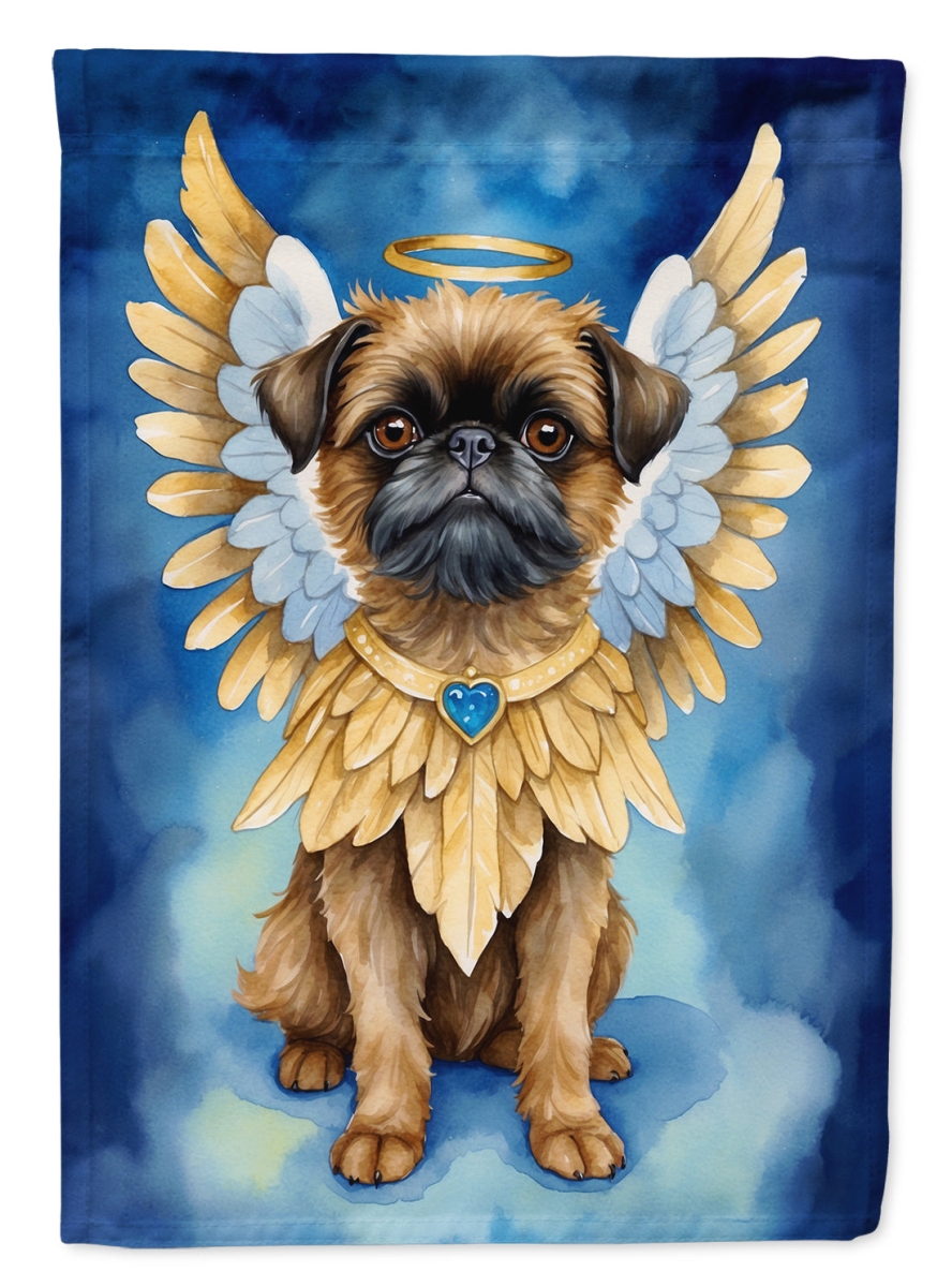 DAC6965CHF 40 x 28 in. Brussels Griffon My Angel House Flag