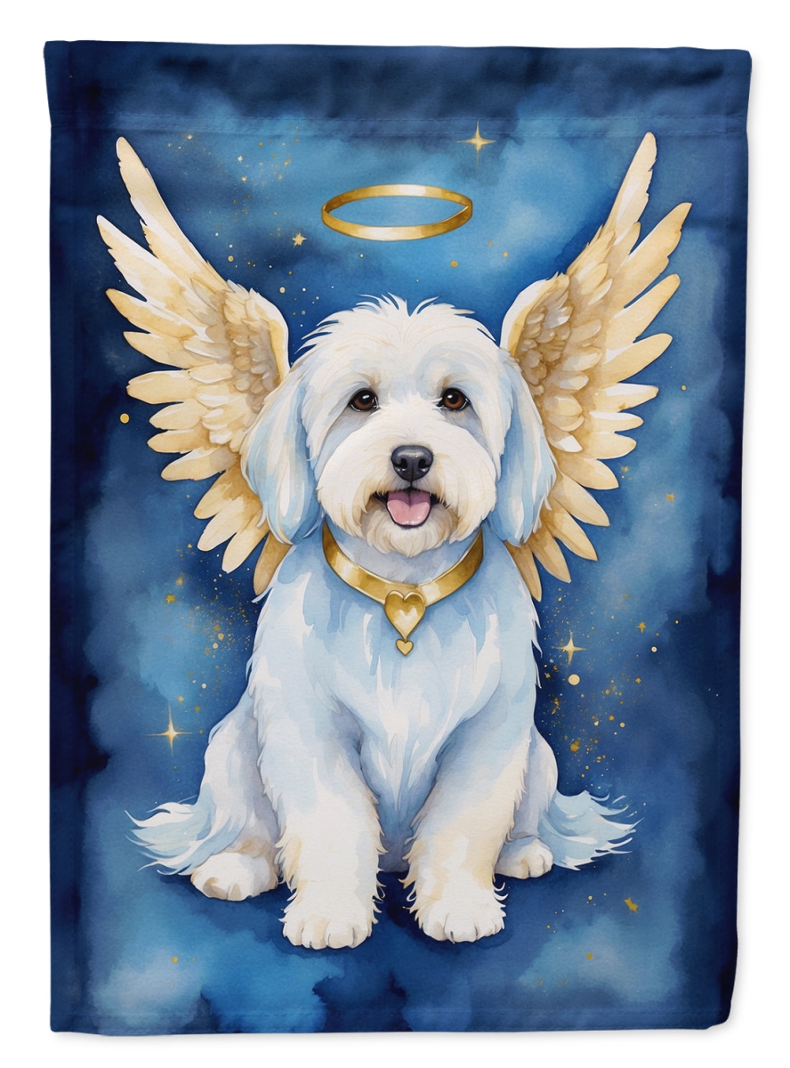DAC6985CHF 40 x 28 in. Coton de Tulear My Angel House Flag