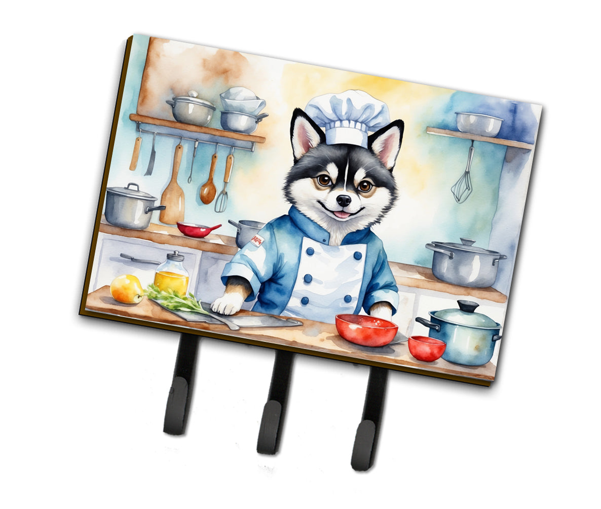 DAC6183TH68 9 x 6 in. Alaskan Klee Kai The Chef Leash or Key Holder