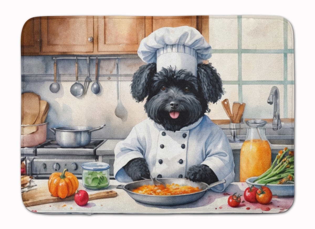 DAC6312RUG 19 x 27 in. Puli The Chef Memory Foam Kitchen Mat
