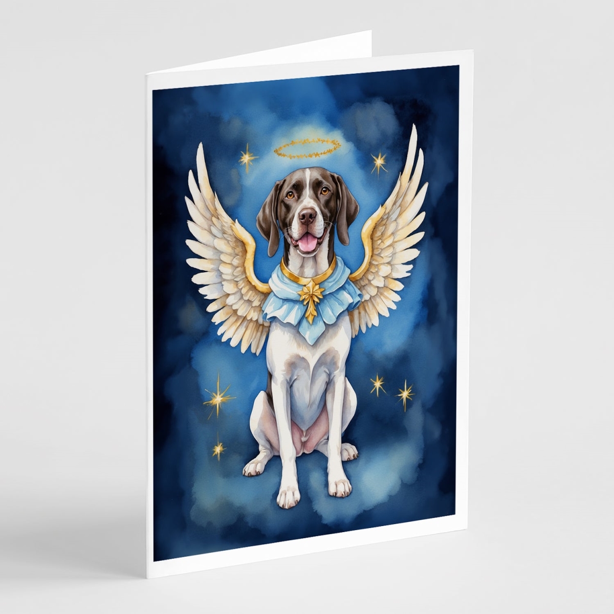 5 x 7 in. Pointer My Angel Greeting Cards - Pack of 8