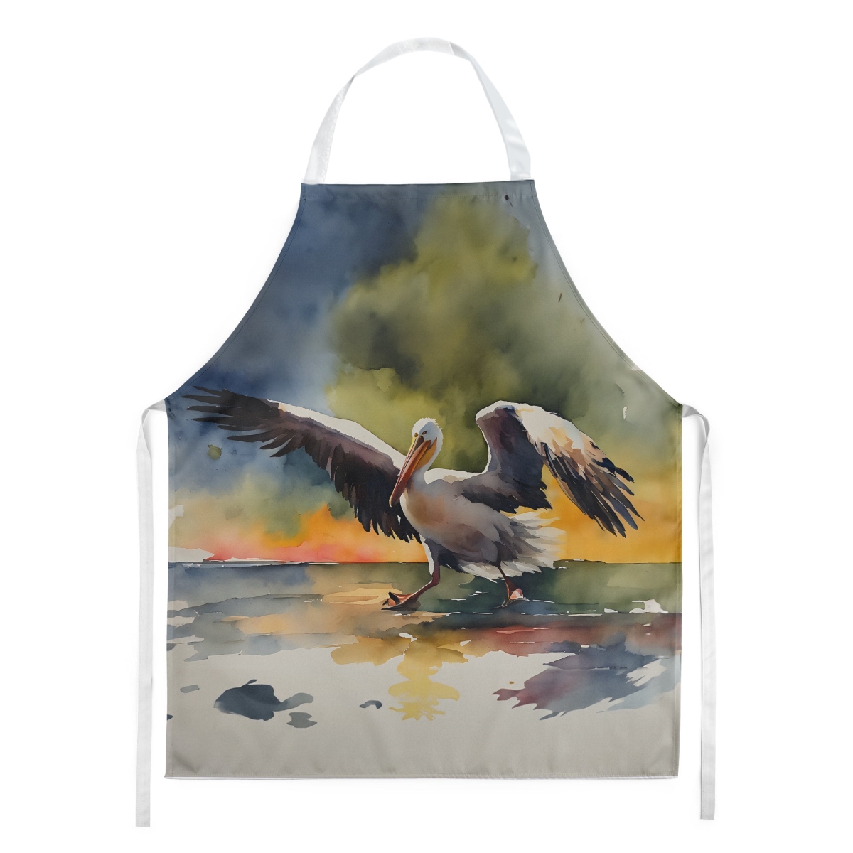 Picture of Carolines Treasures DAC2851APRON 30 x 27 in. Pelican Apron