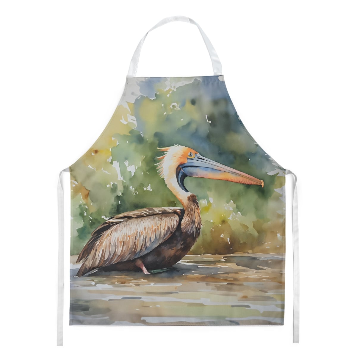 Picture of Carolines Treasures DAC2853APRON 30 x 27 in. Pelican Apron