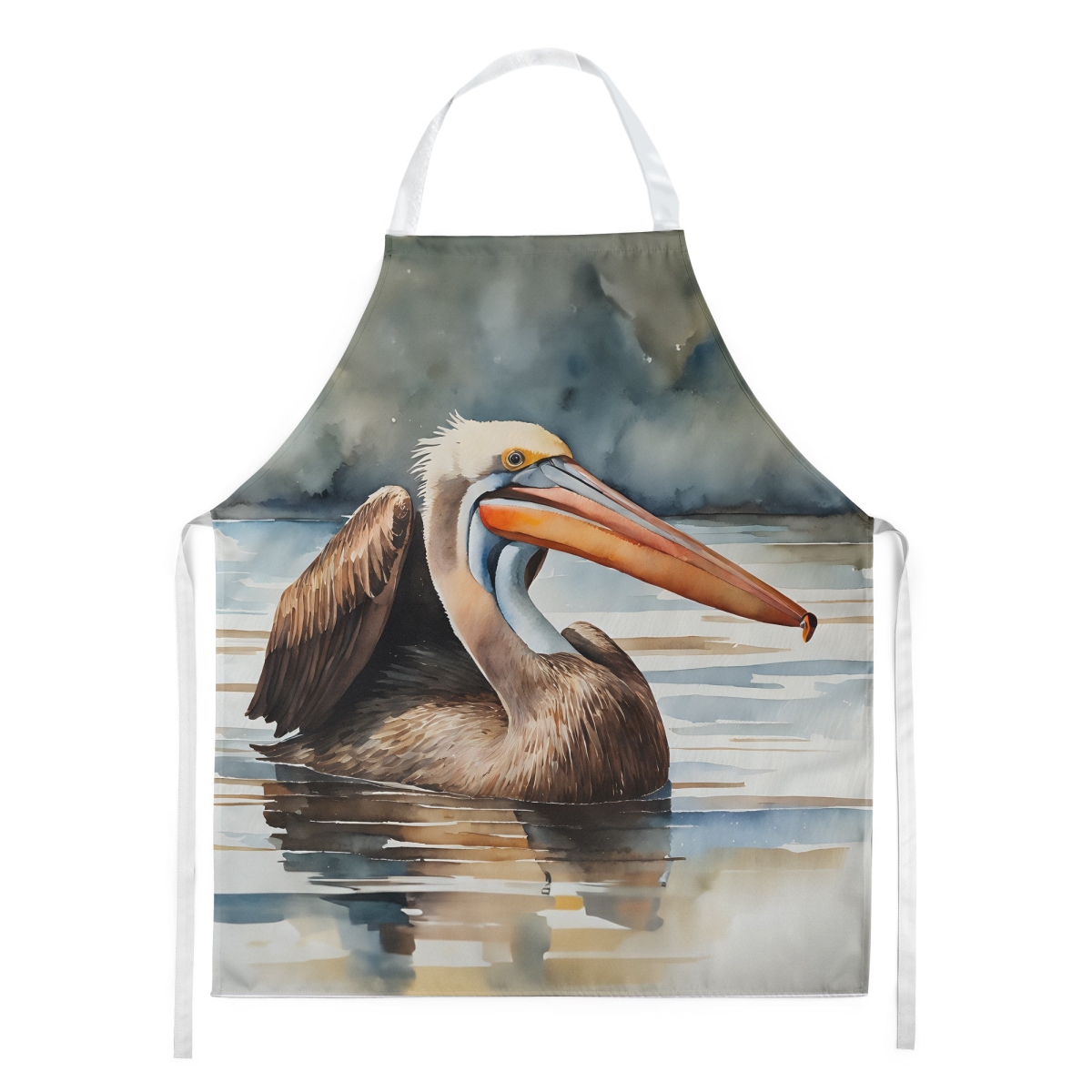 Picture of Carolines Treasures DAC2855APRON 30 x 27 in. Pelican Apron