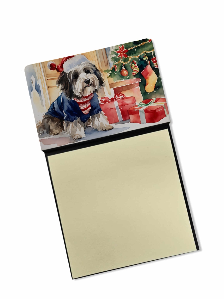 DAC2674SN 5.25 x 3.25 in. Havanese Cozy Christmas Sticky Note Holder