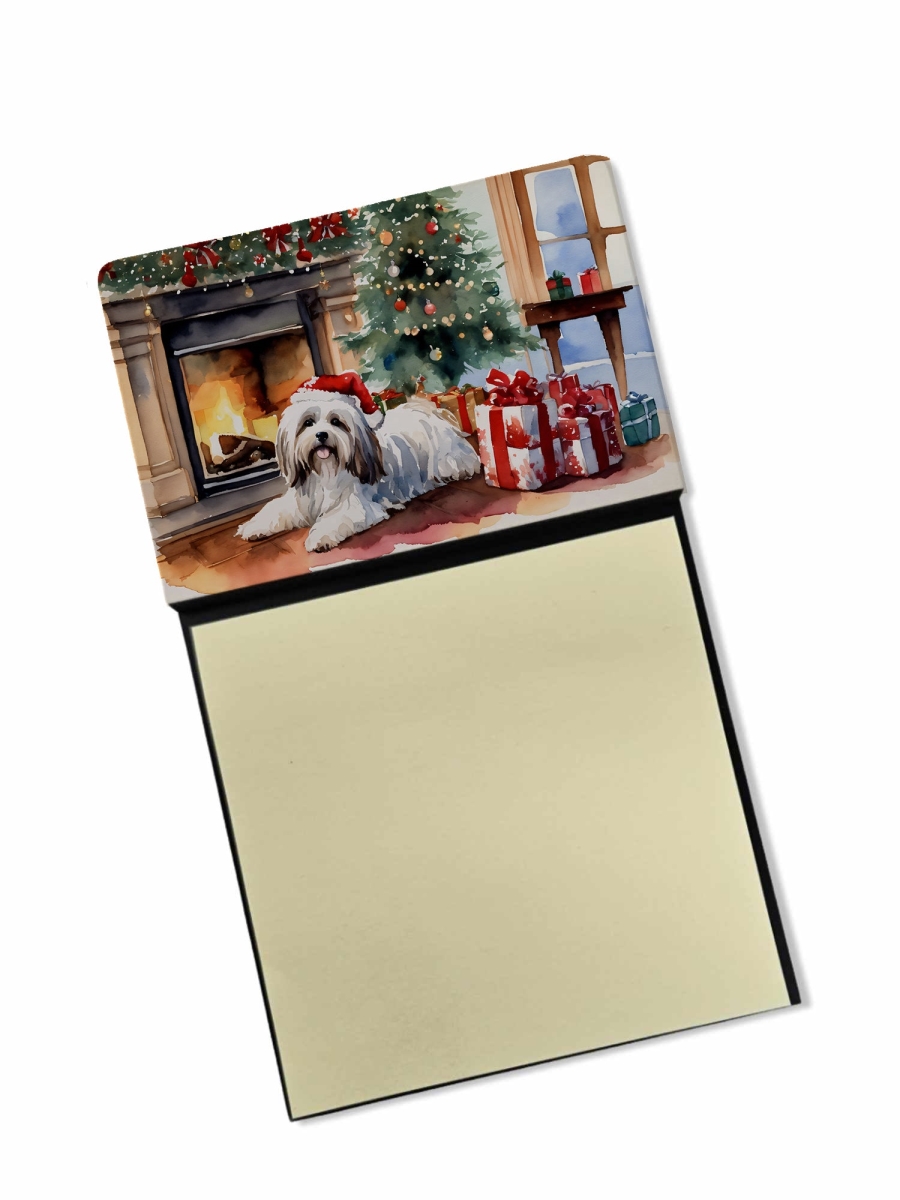 DAC2675SN 5.25 x 3.25 in. Havanese Cozy Christmas Sticky Note Holder