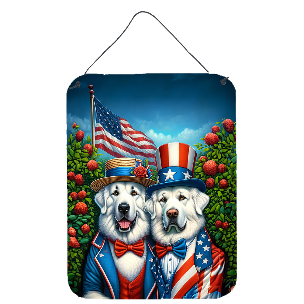 16 x 12 in. All American Great Pyrenees Wall or Door Hanging Prints