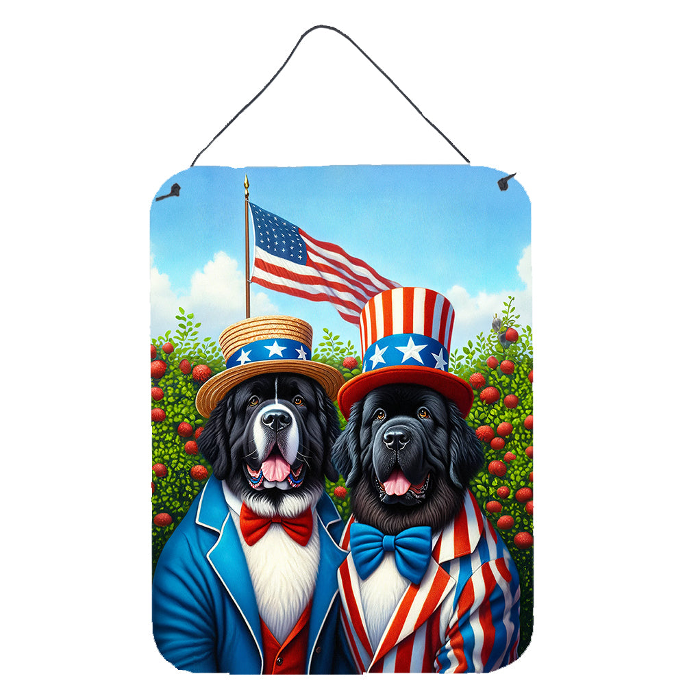 16 x 12 in. All American foundland Wall or Door Hanging Prints