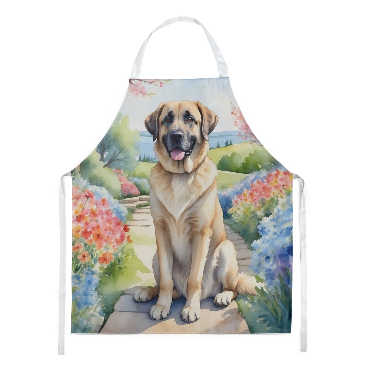 30 x 27 in. Anatolian Shepherd Spring Garden Apron
