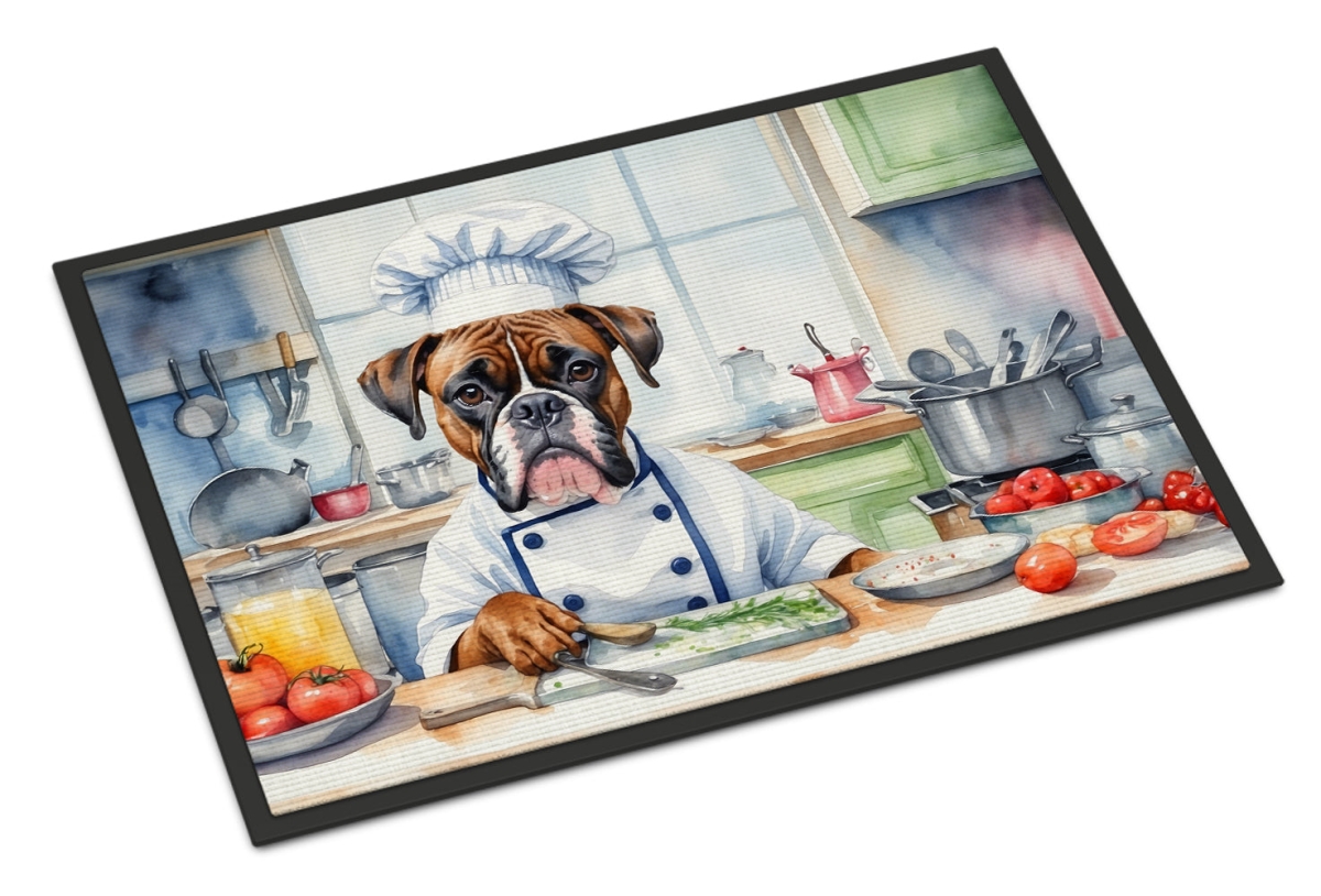 18 x 27 in. Boxer The Chef Doormat