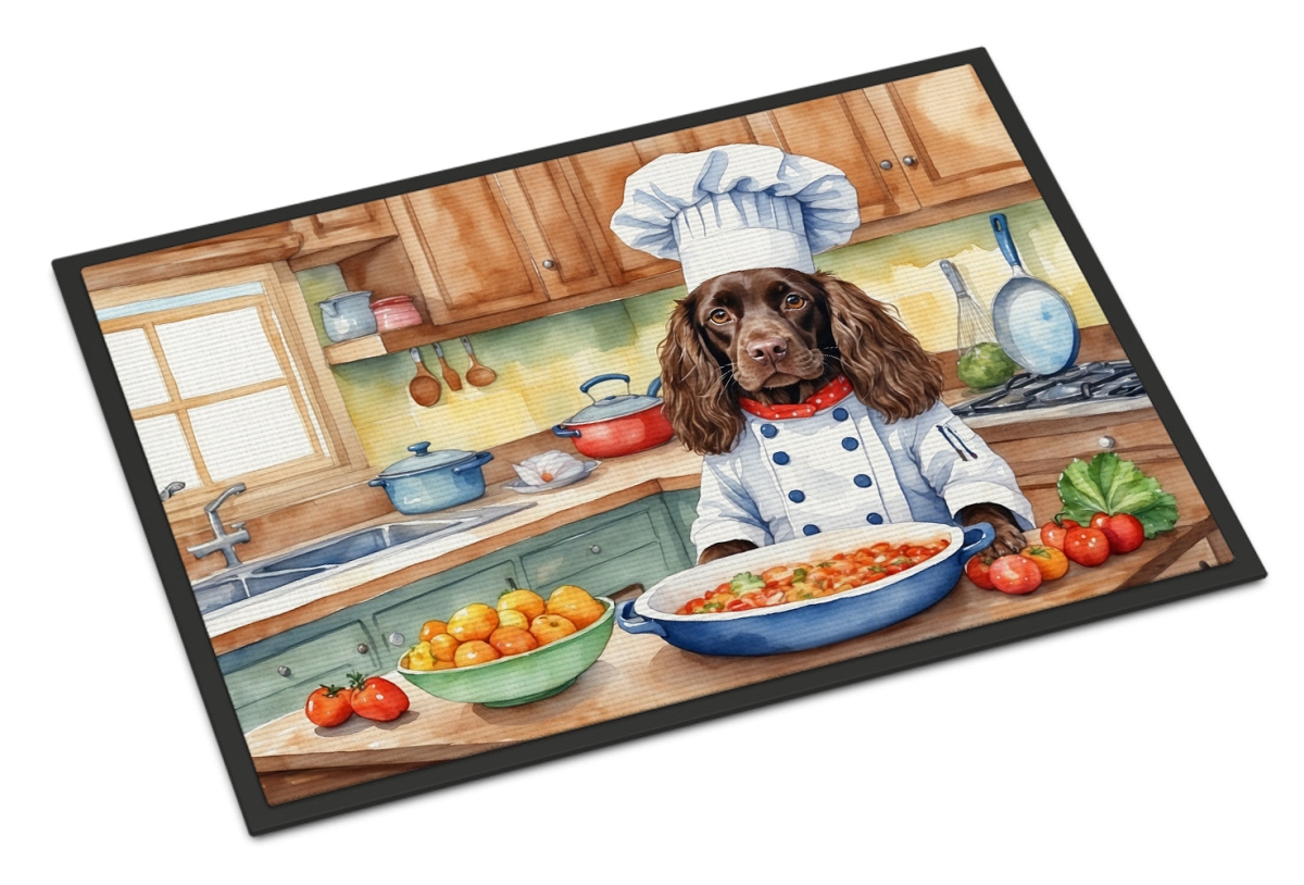 18 x 27 in. Boykin Spaniel The Chef Doormat