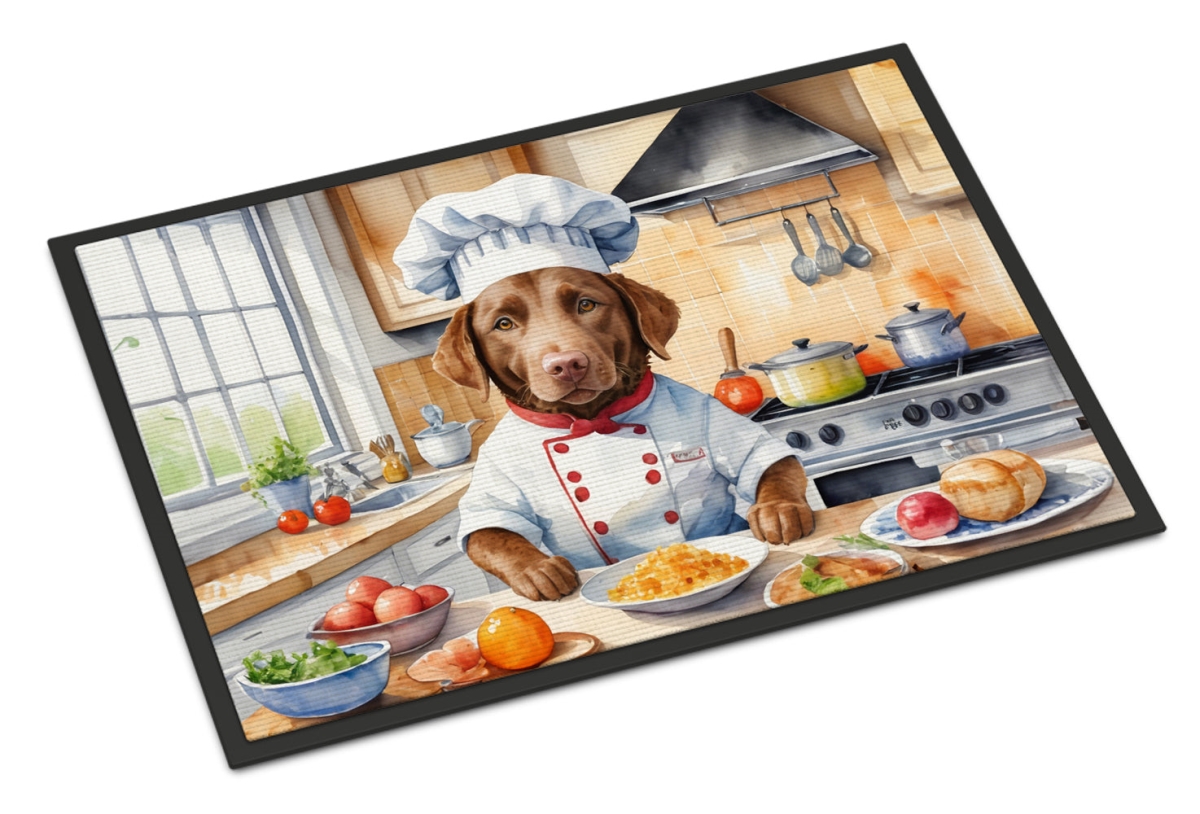 18 x 27 in. Chesapeake Bay Retriever The Chef Doormat