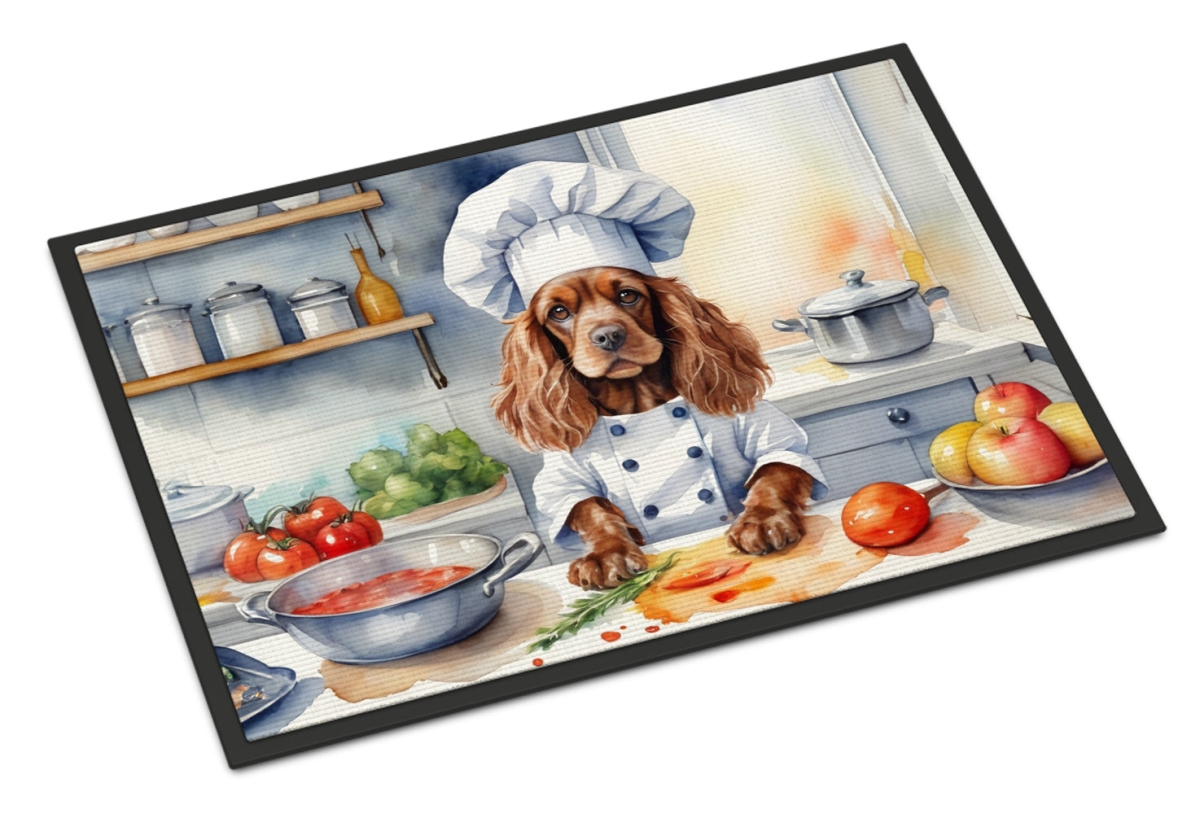 18 x 27 in. Cocker Spaniel The Chef Doormat