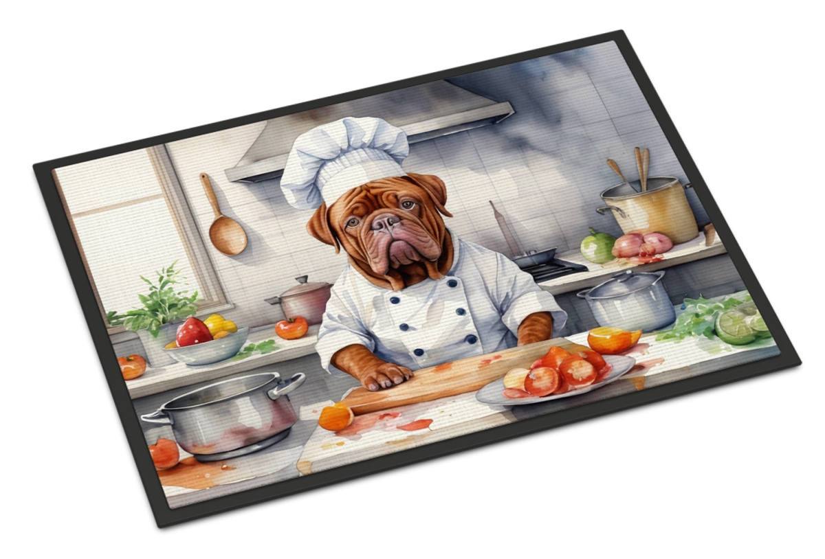 18 x 27 in. Dogue de Bordeaux The Chef Doormat