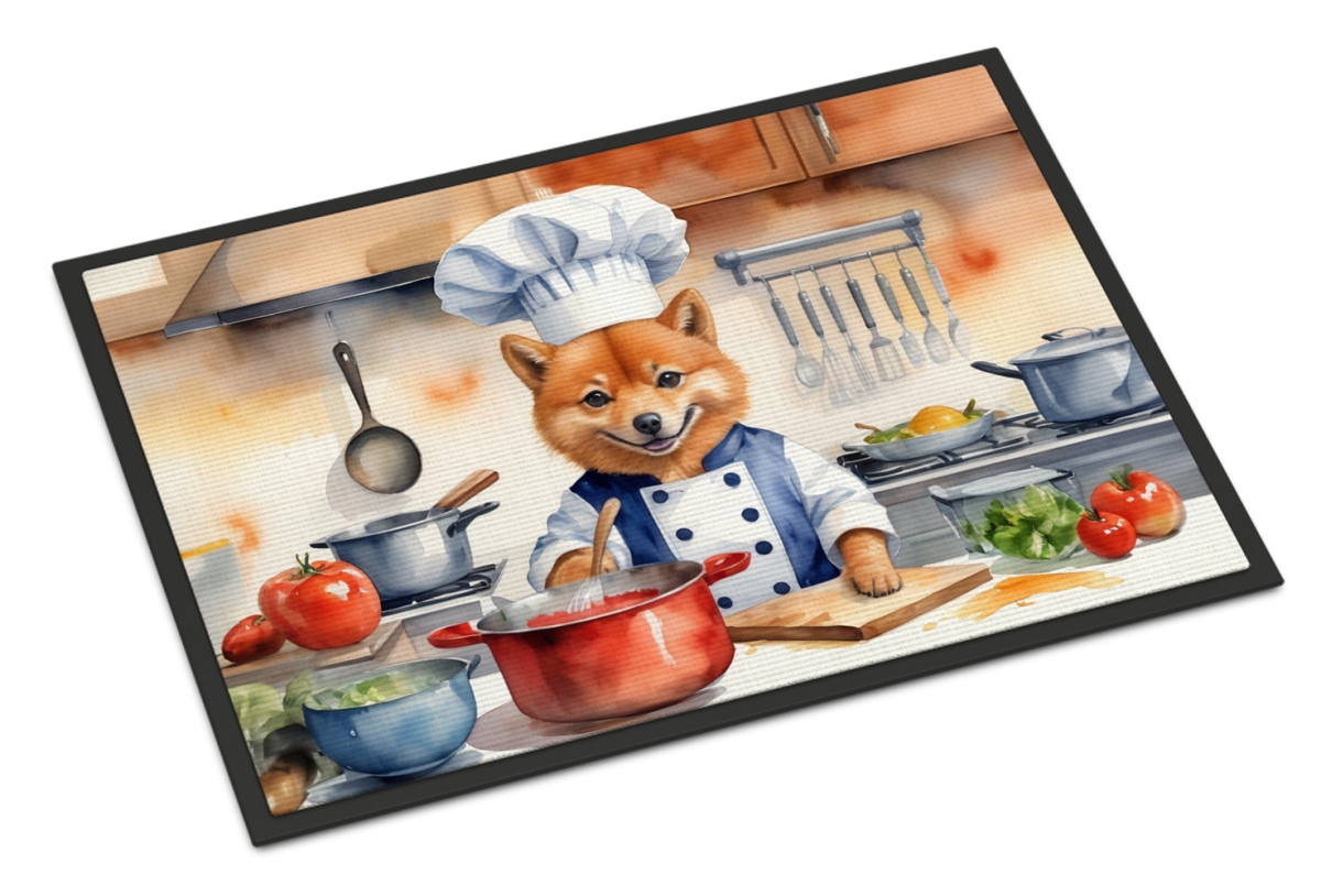18 x 27 in. Finnish Spitz The Chef Doormat