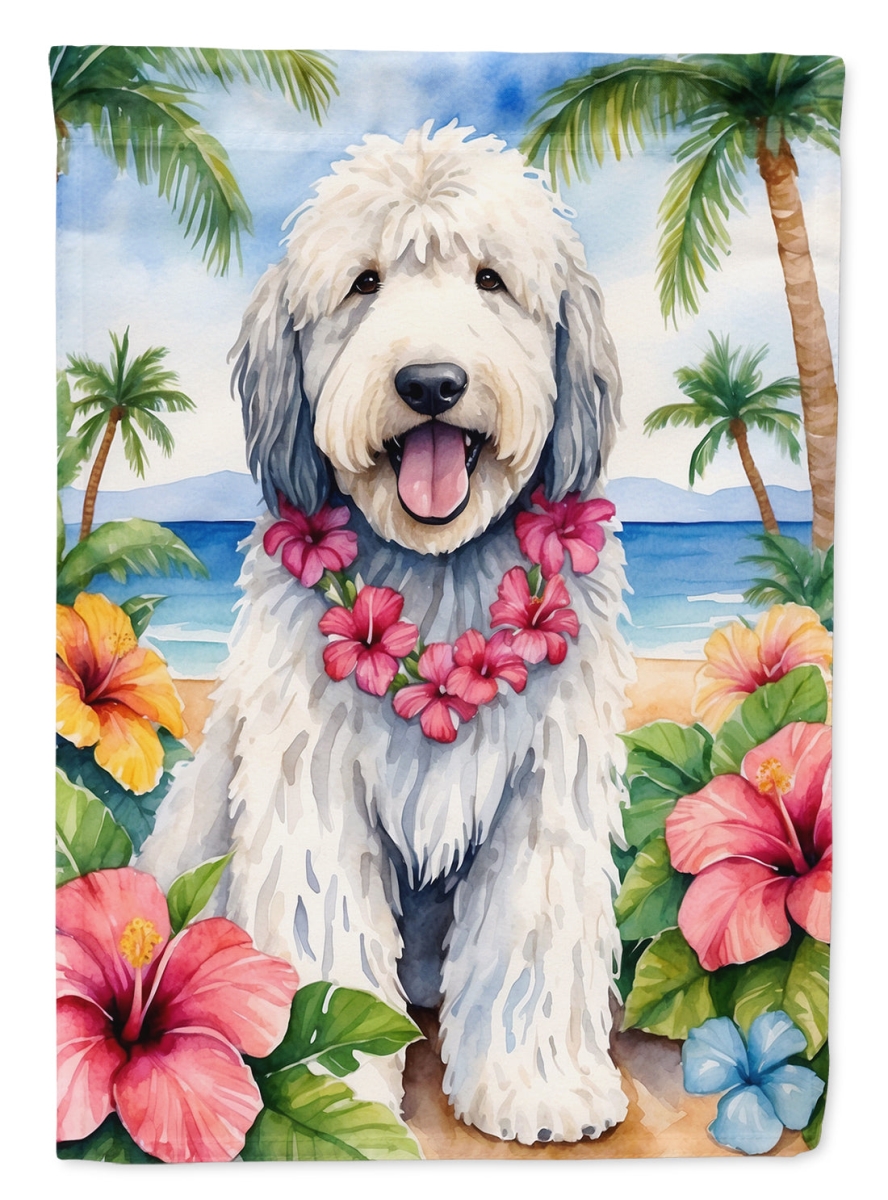 40 x 28 in. Komondor Luau House Flag