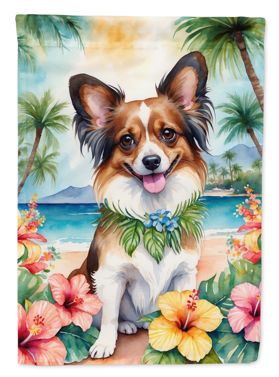 DAC6486CHF 40 x 28 in. Papillon Luau House Flag