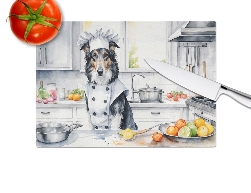 DAC6214LCB 15 x 12 in. Borzoi The Chef Glass Cutting Board
