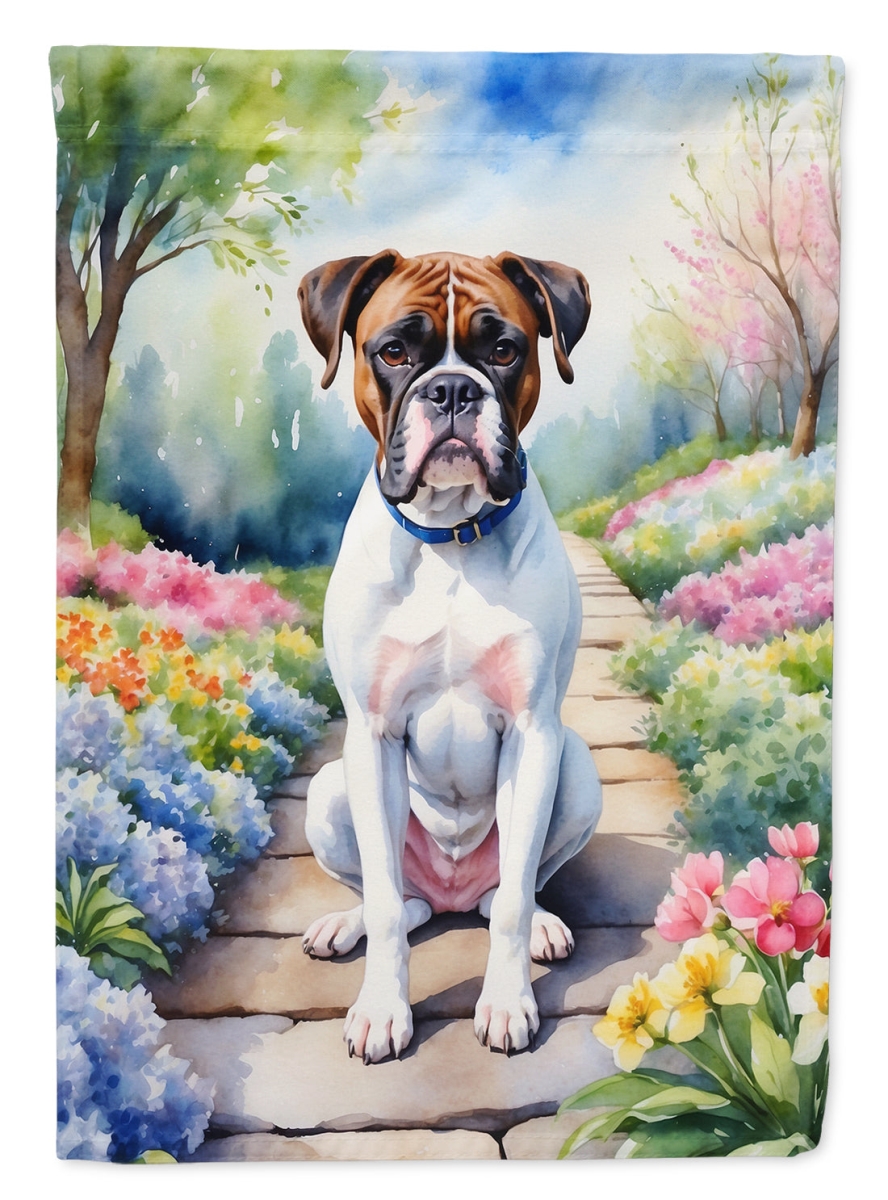 DAC6581CHF 40 x 28 in. Boxer Spring Path House Flag
