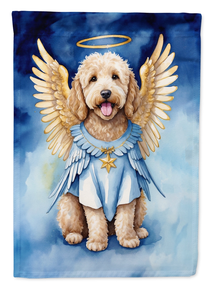 40 x 28 in. Goldendoodle My Angel House Flag