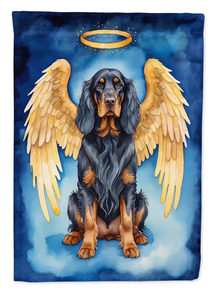 40 x 28 in. Gordon Setter My Angel House Flag