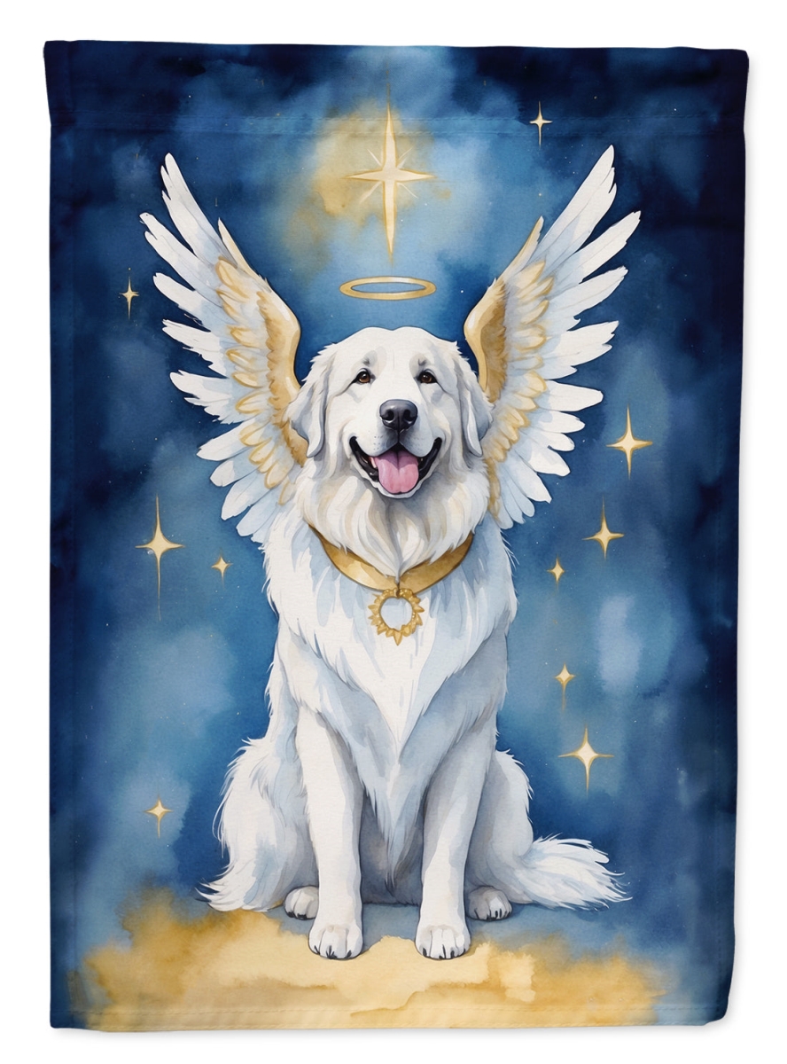 40 x 28 in. Great Pyrenees My Angel House Flag