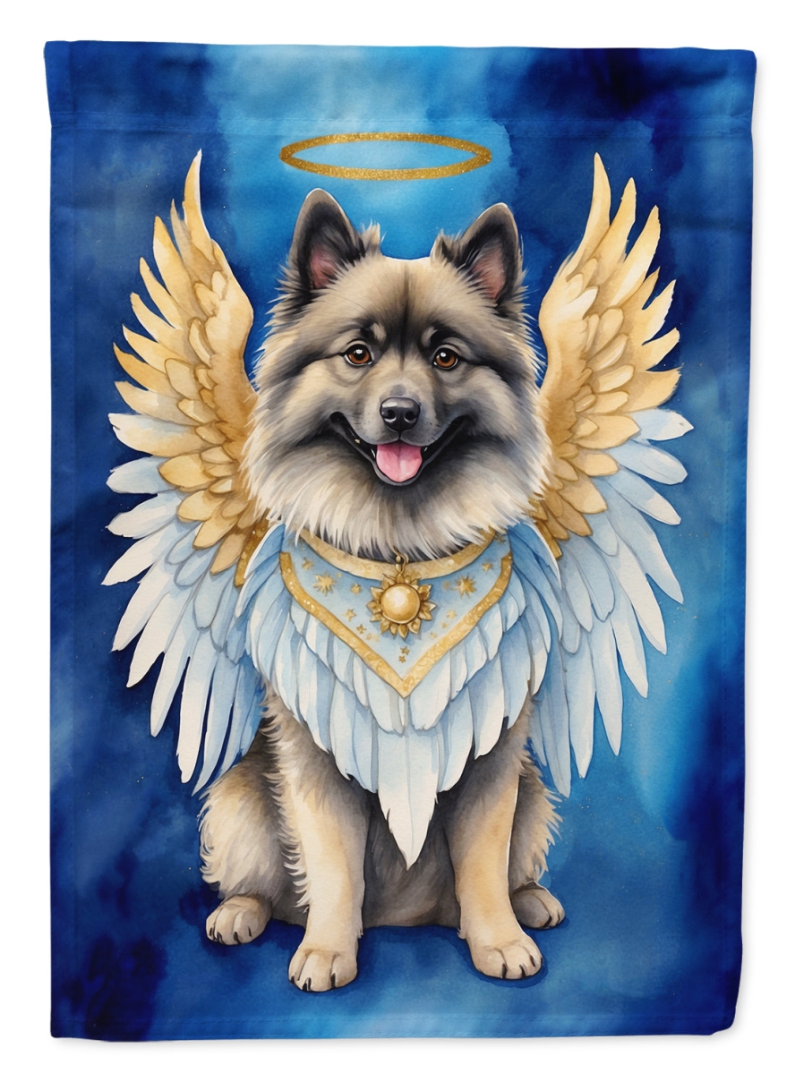 40 x 28 in. Keeshond My Angel House Flag