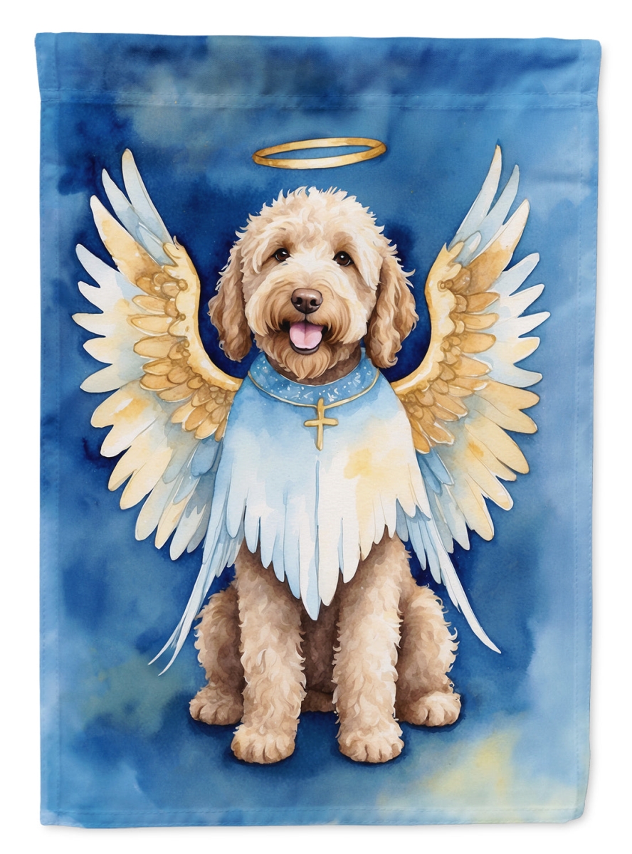 40 x 28 in. Labradoodle My Angel House Flag