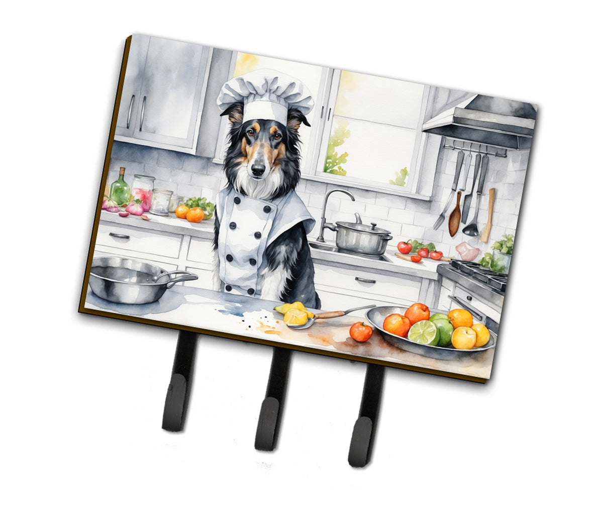 DAC6214TH68 9 x 6 in. Borzoi The Chef Leash or Key Holder