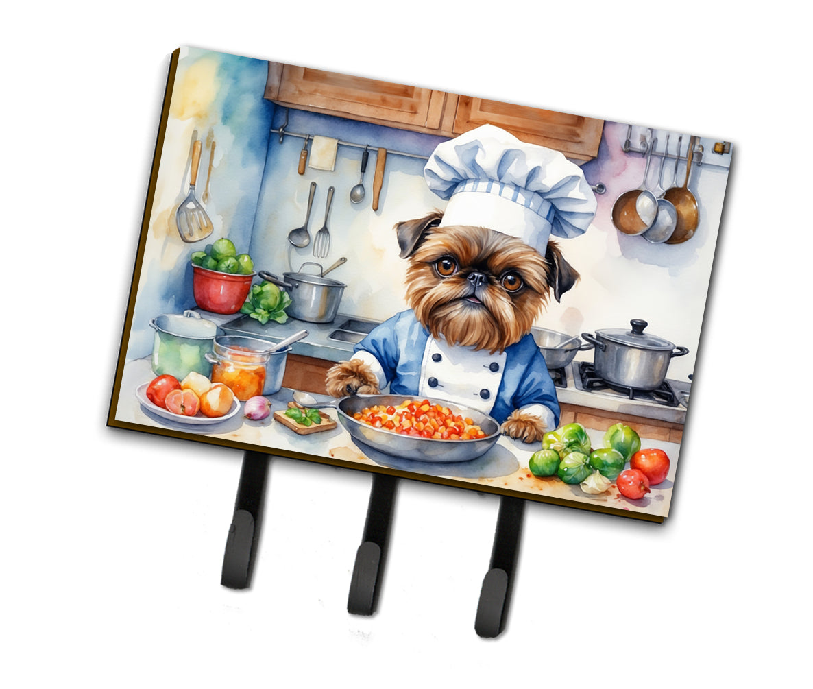 9 x 6 in. Brussels Griffon The Chef Leash or Key Holder