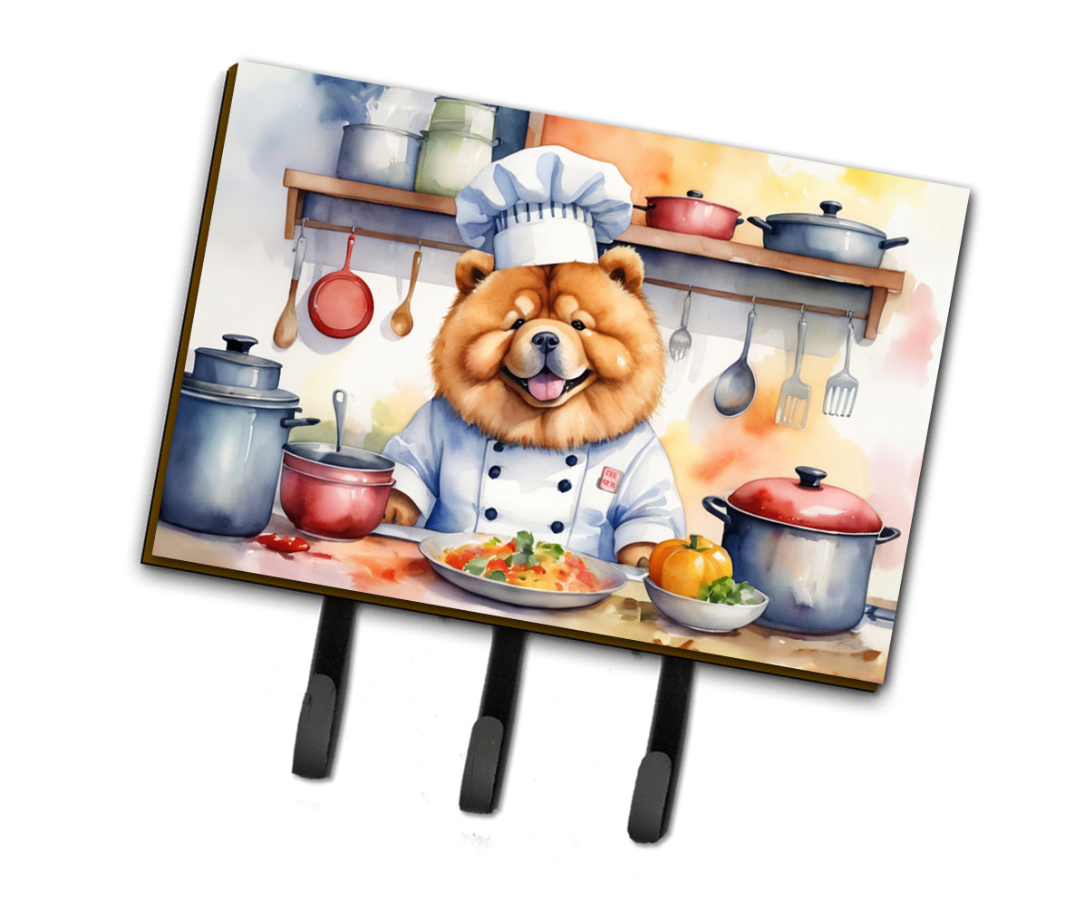 9 x 6 in. Chow Chow The Chef Leash or Key Holder